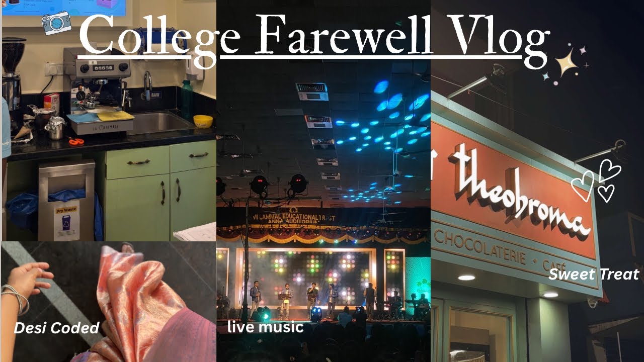 College Farewell Vlog 🩷 : Riddhi 2026 , Live music 🎶 , Birthday Shopping & more | G3 | Vlog