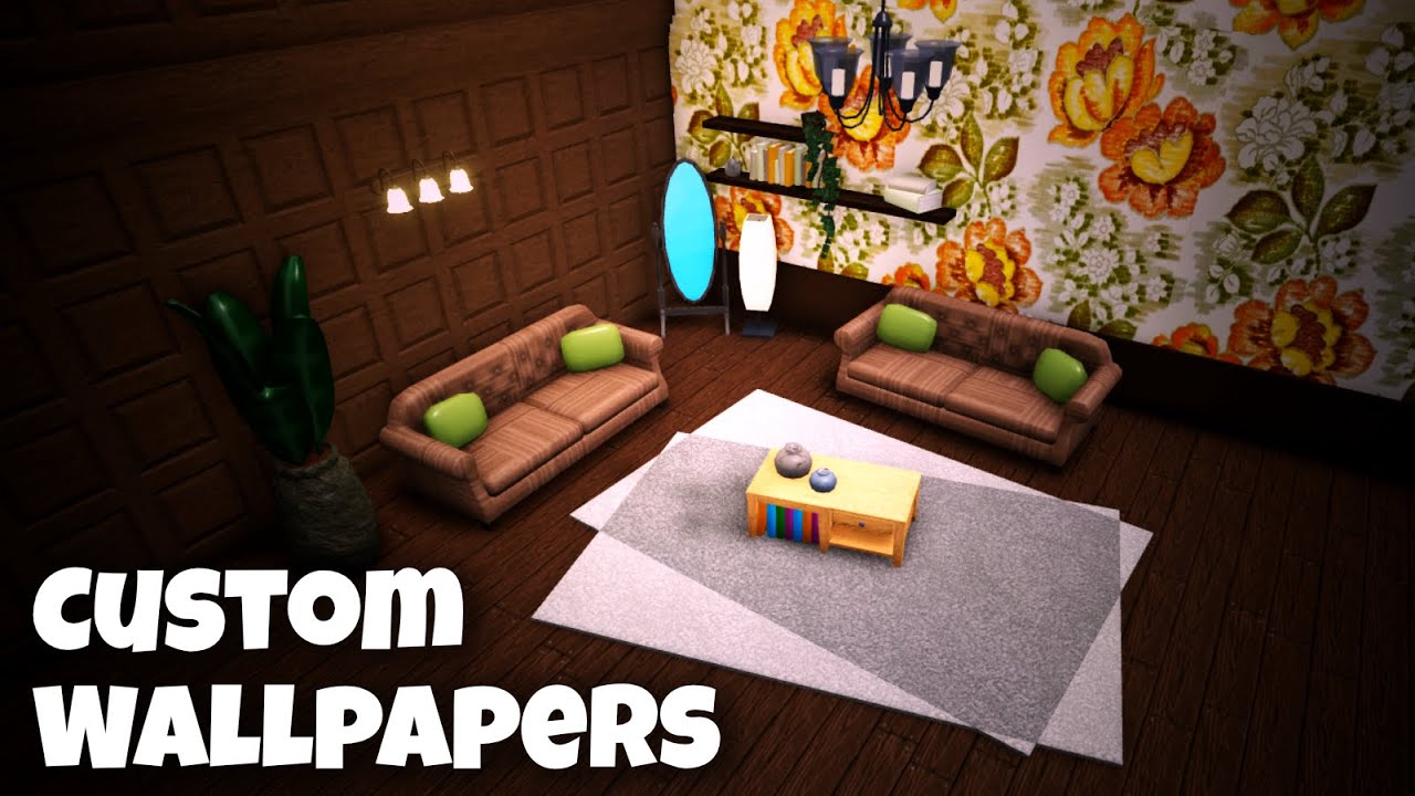Bloxburg CUSTOM Wallpaper Tutorial! YouTube