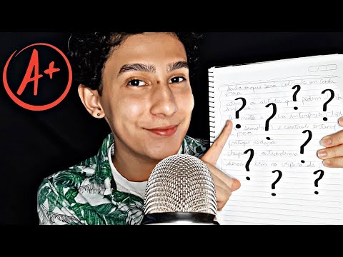 ASMR | TE ACALMANDO PRO ENEM 2021