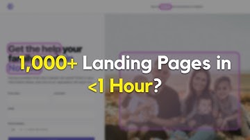Create 1,000+ Landing Page Variants In Less Than An Hour