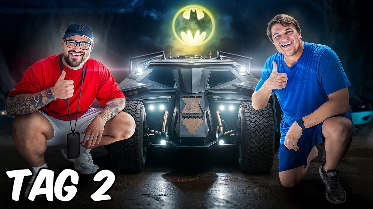 Das ORIGINALE Batmobil live in der Schweiz gesehen!