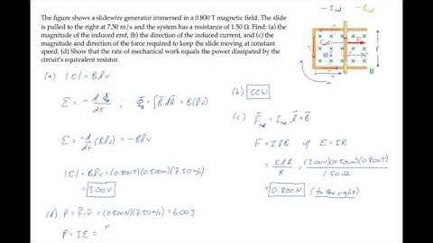 E&M: Motional EMF. Level 2, Example 2