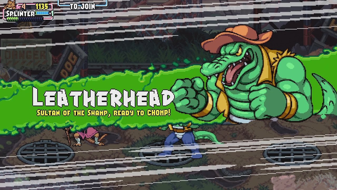 Leatherhead [Episode 9 Boss] Teenage Mutant Ninja Turtles Shredder's