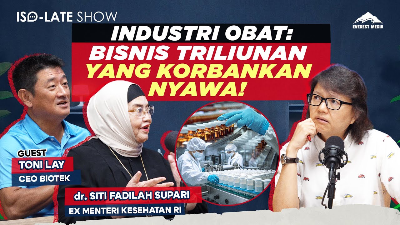 BONGKAR FAKTA BIG PHARMA! 128 ORANG M4T! KARENA RESEP OBAT?? - Iso-Late Show #everestmedia