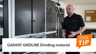 Tool Tip: GARANT GRIDLINE Dividing material