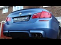 BMW F10 M5 Frozen Blue M Performance Edition Cold Start Exhaust Sound