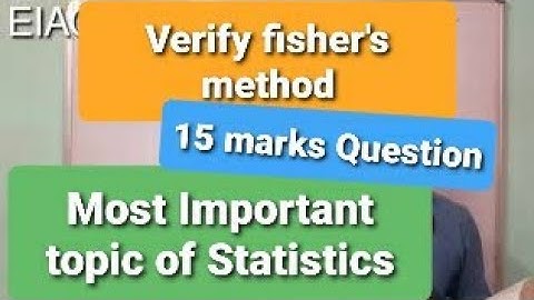 Index Number Part 5 : Calculate Time Reversal Test & Factor Reversal Test | Verify FISHER