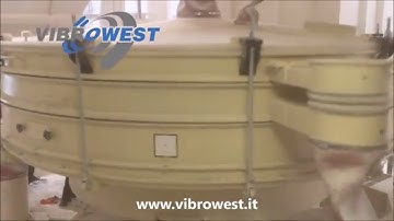 Tumbler Screening Machine mod. VAN  - Carbonate sieving - Vibrowest