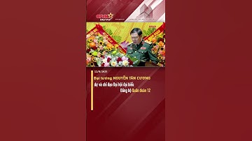 Đại tướng Nguyễn Tân Cương dự và chỉ đạo Đại hội đại biểu Đảng bộ Quân đoàn 12