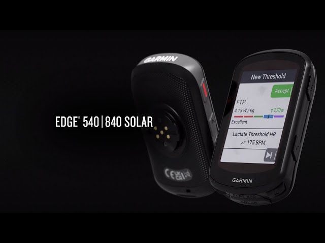Nuevos Garmin Edge 540 y 840, ahora con carga solar para ampliar
