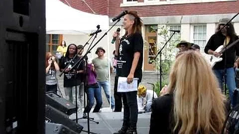 Jimi Hendrix Memorial  ~ 9/18/2010 - Tina Hendrix ...