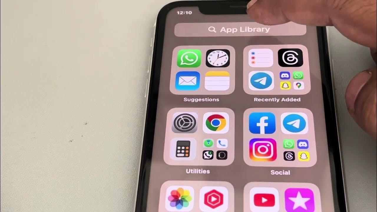 how-to-sort-iphone-apps-alphabetically-youtube