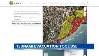 Oahu Hazard Explorer Map tool helps with tsunami evacuation zones