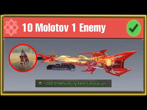 We Decided to Use 10 MOLOTOV Over 1 Enemy ( HELL SIMULATION )