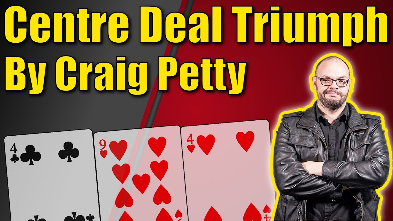 Centre Deal Triumph By Craig Petty | Close Up Card Magic - YouTube