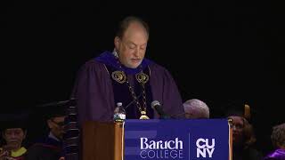 Trending@Baruch: Convocation 2018