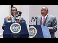 PRESIDENT UHURU AND ZIMBABWE PRESIDENT EMMERSON MNANGAGWA