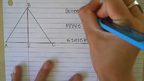 Geometry Proofs Notes