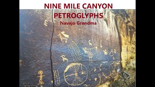 Navajo Grandma "Nine Mile Canyon Petroglyphs"