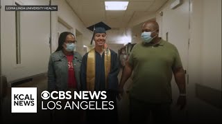 Hospital holds heart-warming graduation ceremony for transplant patient