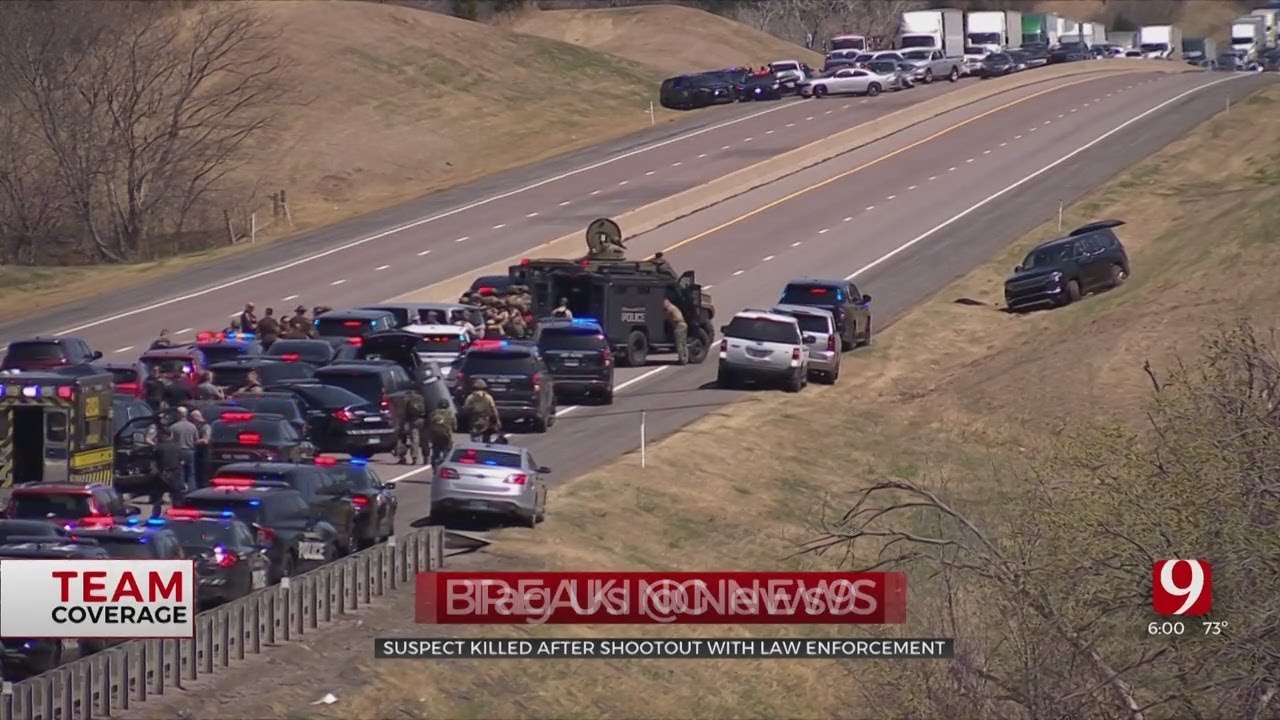 Suspect Killed After Shootout With Law Enforcement - YouTube