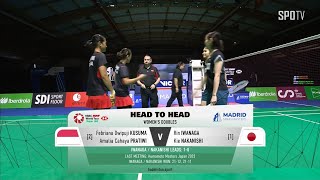 [BWF] WD - Finals｜KUSUM & PRATI vs IWANA & NAKAN H/L | MADRID SPAIN MASTERS 2024