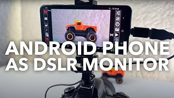2022 How to turn your android phone as an external monitor for your Nikon D750 DSLR camera
