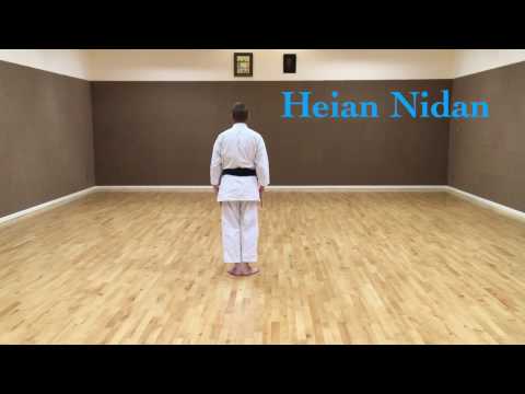 bài quyền số 2 karate Heian Nidan