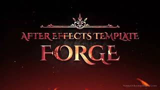 Fantasy Title After Effects Template The Forge
