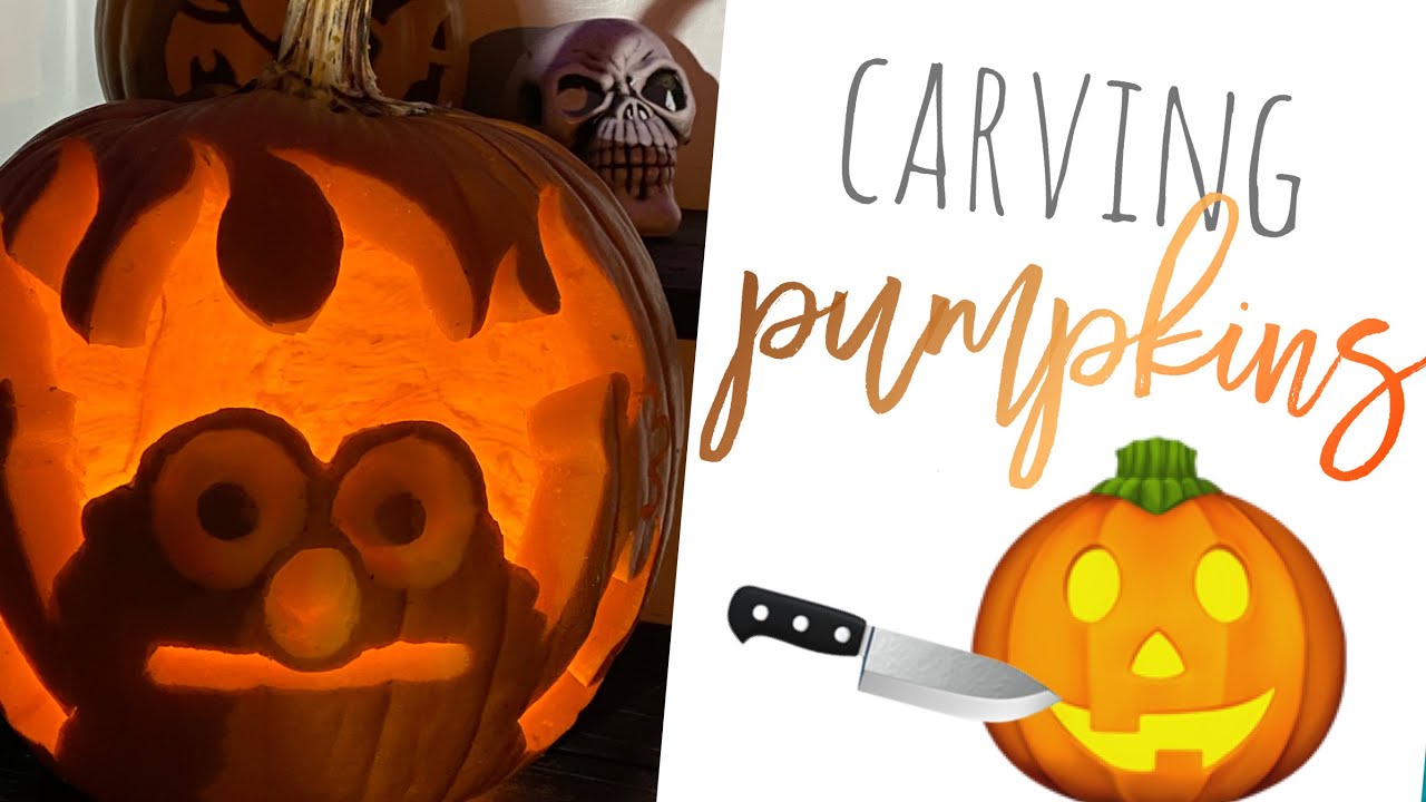Vlog 1843 - Carving Pumpkins 🎃🔪 - YouTube