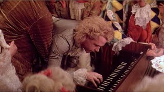 Amadeus - Mozart imita y ridiculiza a Salieri en una fiesta