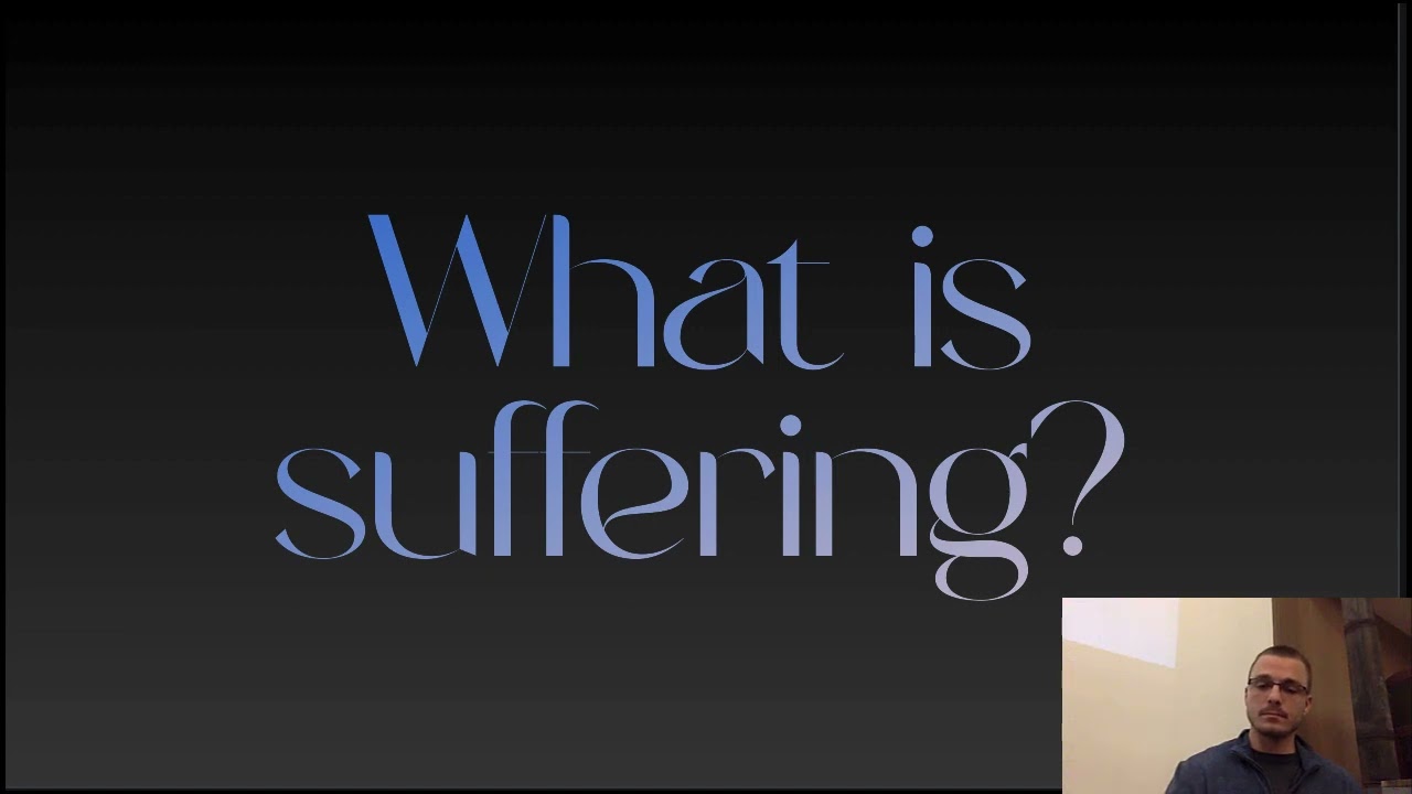 Suffering A Biblical Overview