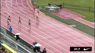 Girls 400 Dash Championship Finals Section 6 - Nike Outdoor Nationals 2025 [Full Race Replay]