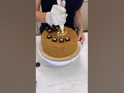 Переделаю декор у медовика - YouTube
