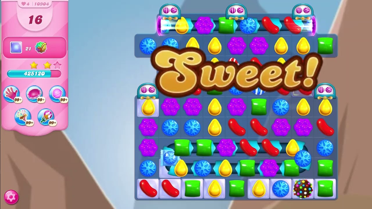 Candy Crush Saga Level 10904 NO BOOSTERS