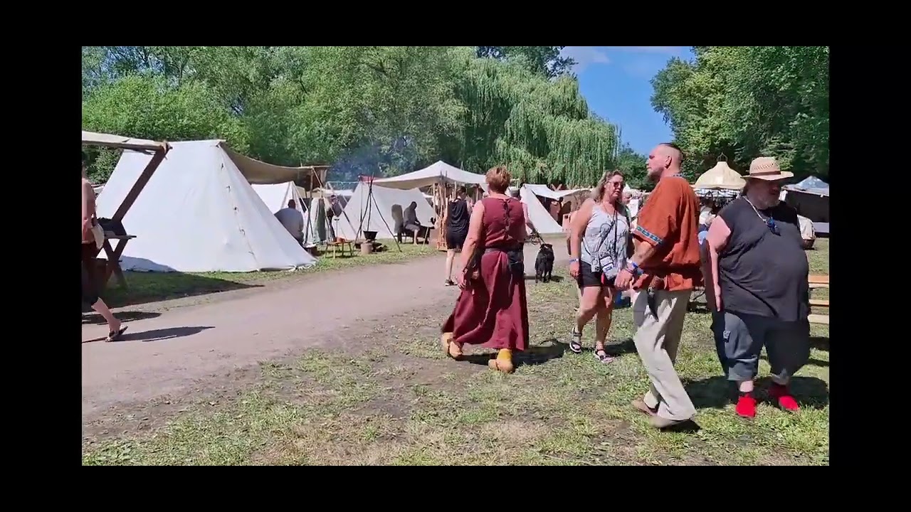 Wikinger Markt in Garz auf Rügen 2025.