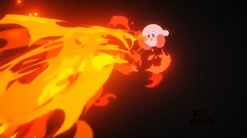 Unity Game Effect 卡比噴火