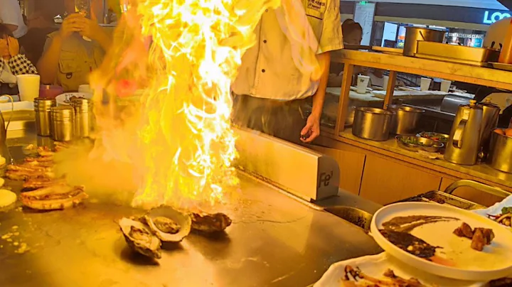 非常便宜！美味的铁板烧料理，生意非常好的餐厅，还有铁板烧表演 | 中国美食 - 天天要闻
