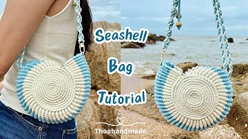 [Macrame Shell Bag] Hướng dẫn làm túi vỏ sò Macrame đeo vai | Macrame Seashell Bag Tutorial