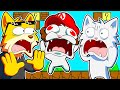 SUPER MARIO SE FOSSE UN GATTO IMPAZZITO! SCLERO CON DRCAT IN WEBCAM! *IMPOSSIBILE*