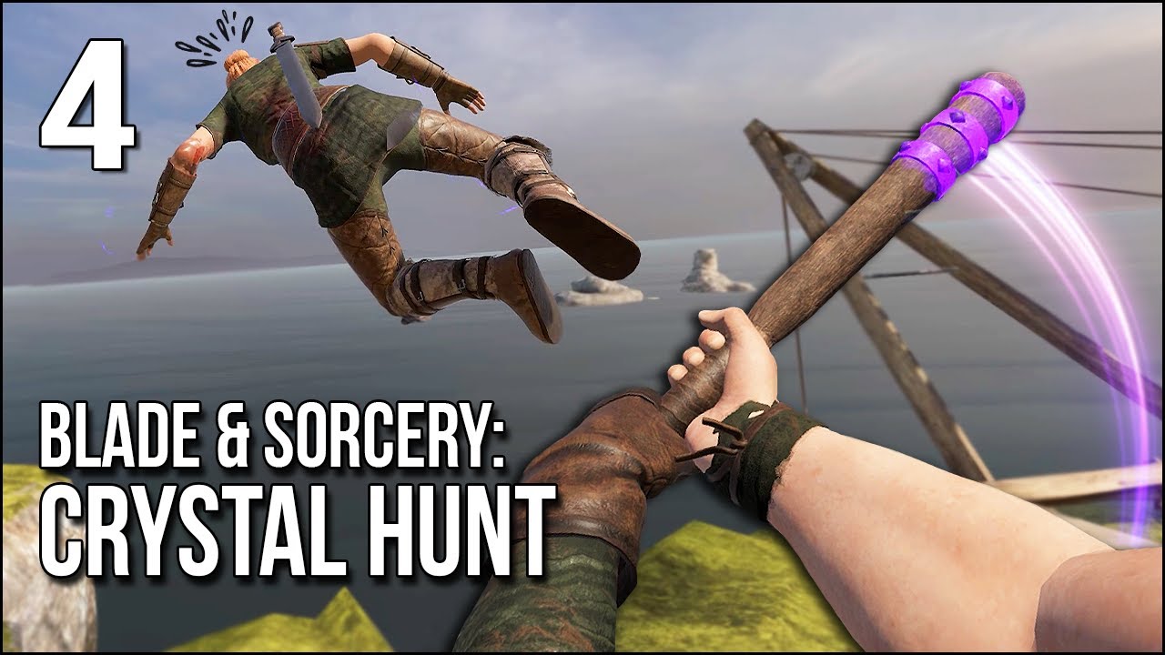 Blade & Sorcery: Crystal Hunt | Part 4 | Destroying Outposts With The Power Of Gravity!