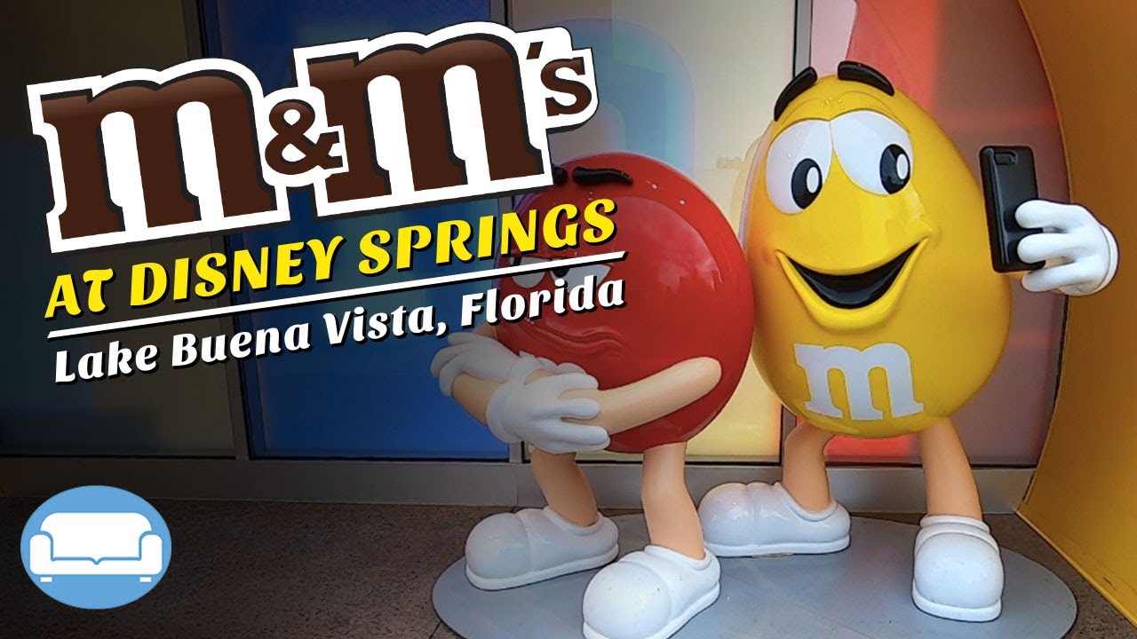 Our Visit To M Ms At Disney Springs Orlando Design Your Own M Ms Lake Buena Vista Florida 