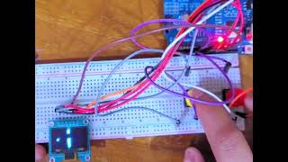 flappy bird game using Arduino uno screenshot 5