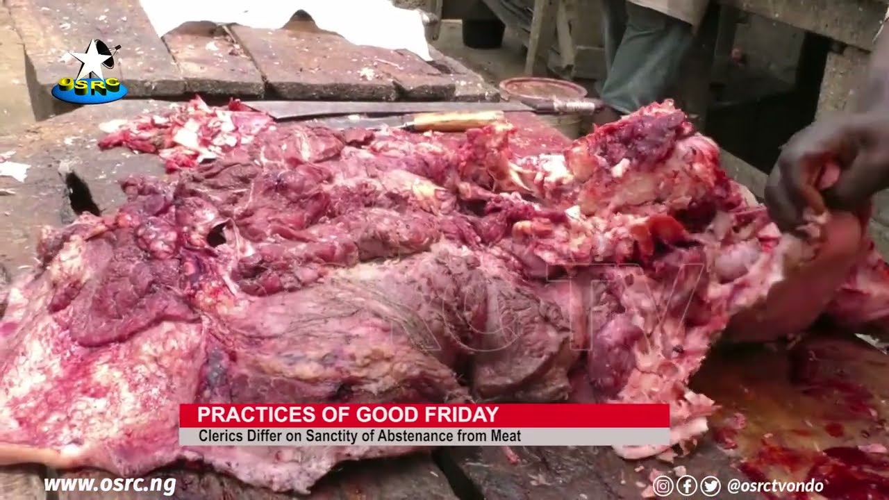 Good Friday: Abstinence from meat consumption and its significance