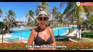 🏝️ Mariluci, de Espírito Santo do Pinhal, viveu férias inesquecíveis no Hotel Parque das Fontes! 🧡