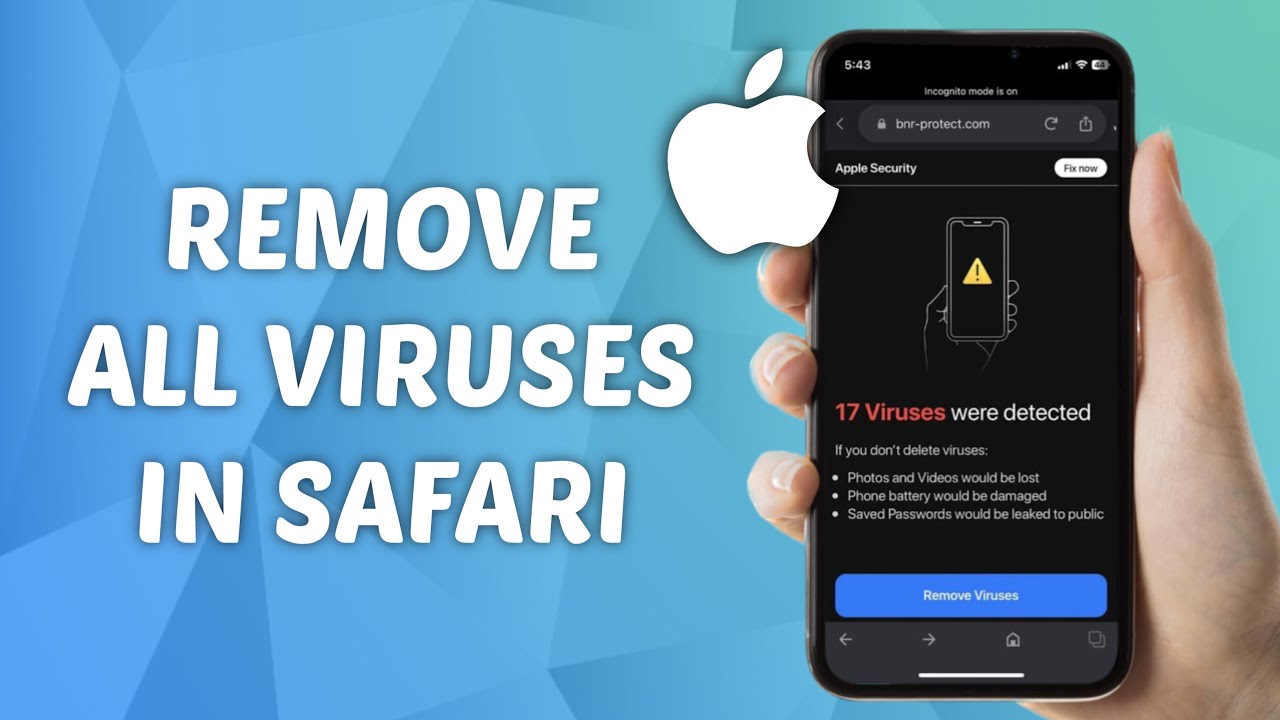 How to Delete All Viruses in Safari on iPhone