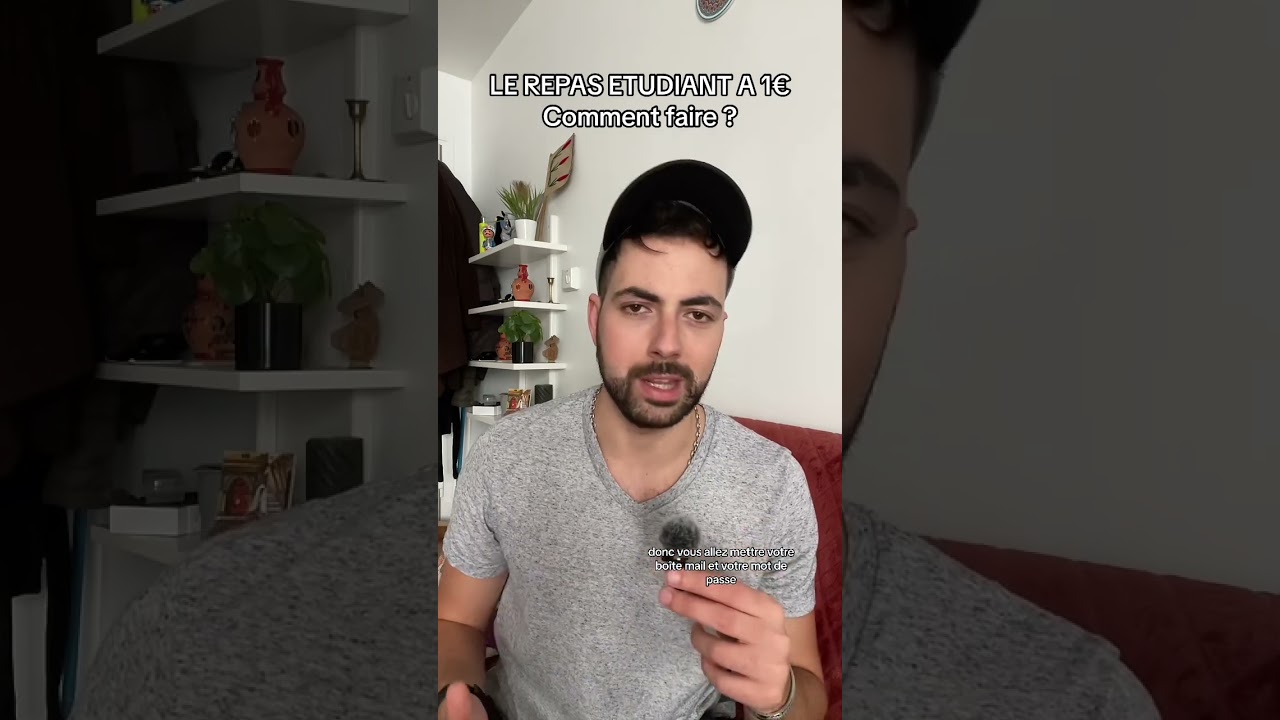 Repas etudiant a 1€, comment faire ?