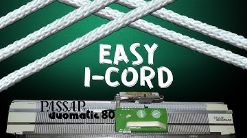 Discover the Quickest I-Cord Knitting Method for the Passap Duomatic 80