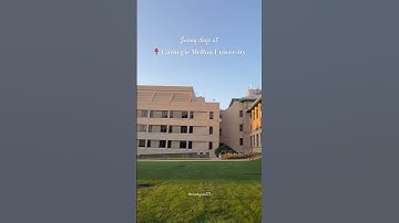 Stroll around the campus | Carnegie Mellon University | Summer in Pittsburgh