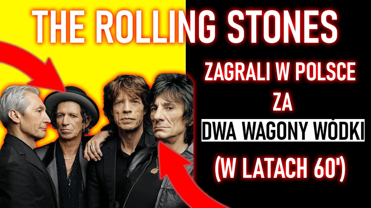 THE ROLLING STONES ZAGRALI W POLSCE ZA DWA WAGONY WÓDKI